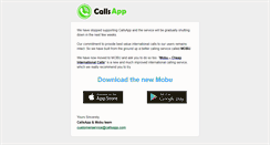 Desktop Screenshot of callsapp.com